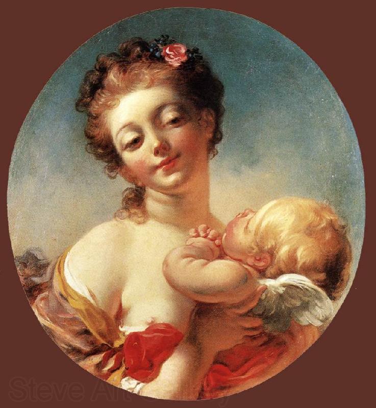 Jean Honore Fragonard Venus and Cupid Spain oil painting art
